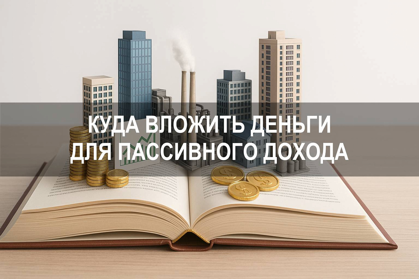Куда вложить деньги, чтобы получать пассивный доход