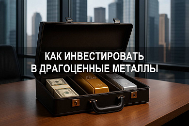 Драгоценные металлы: как инвестировать и выбрать подходящий инструмент