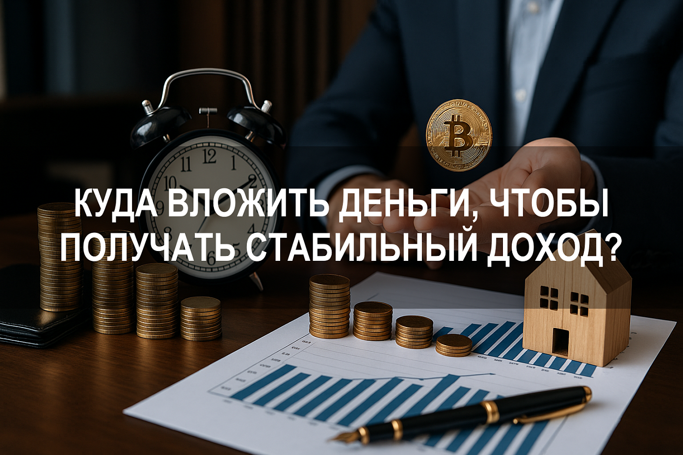 Куда вложить деньги, чтобы получать стабильный доход