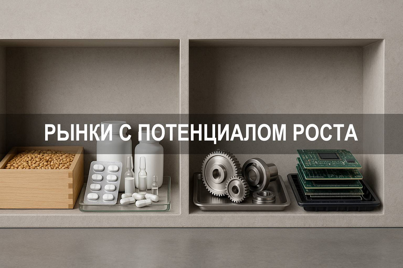 Рынки с потенциалом роста в 2025–2027 гг.: агропром, фармацевтика, машиностроение, IT и другие отрасли