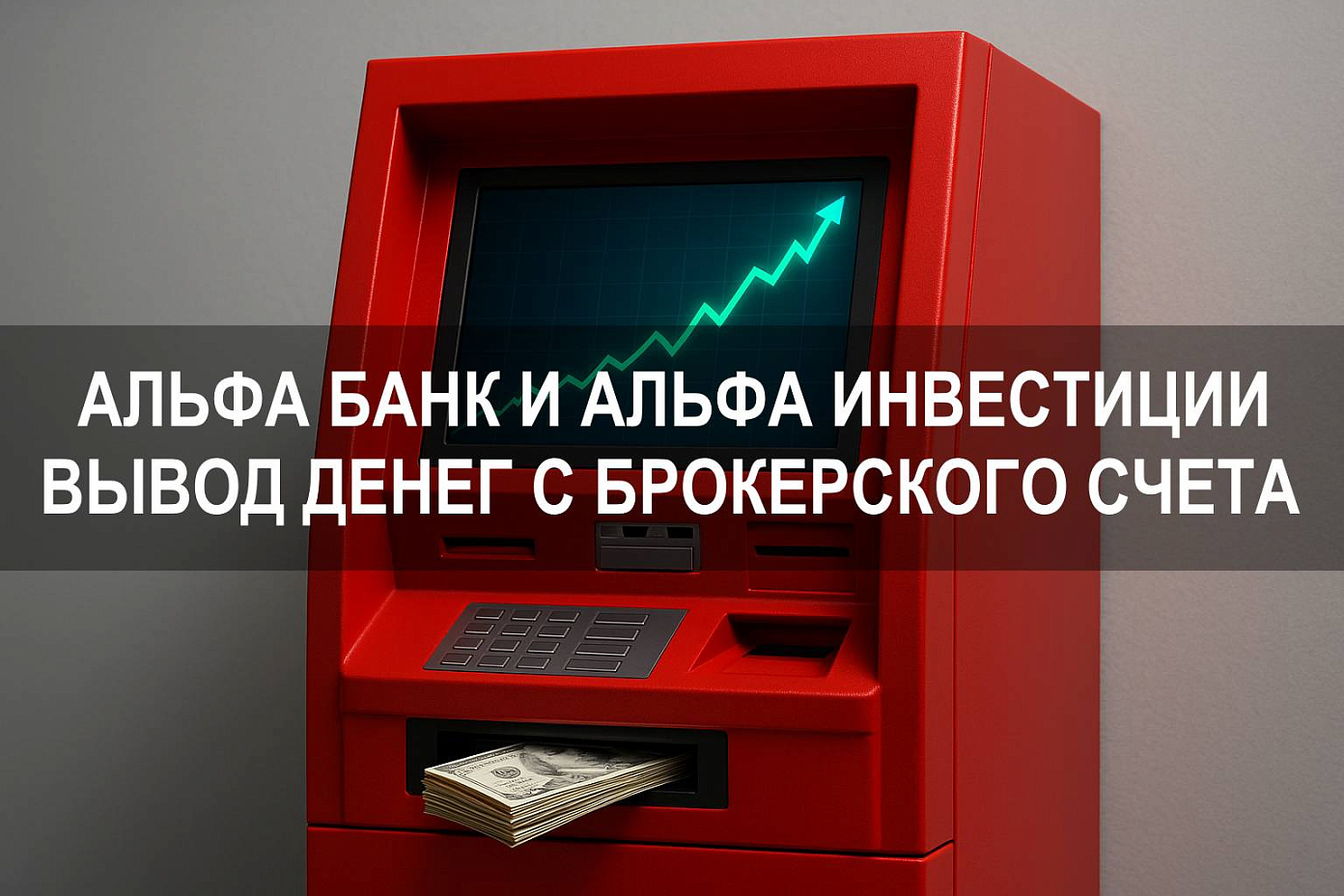 Альфа Банк и Альфа Инвестиции как вывести деньги с брокерского счета