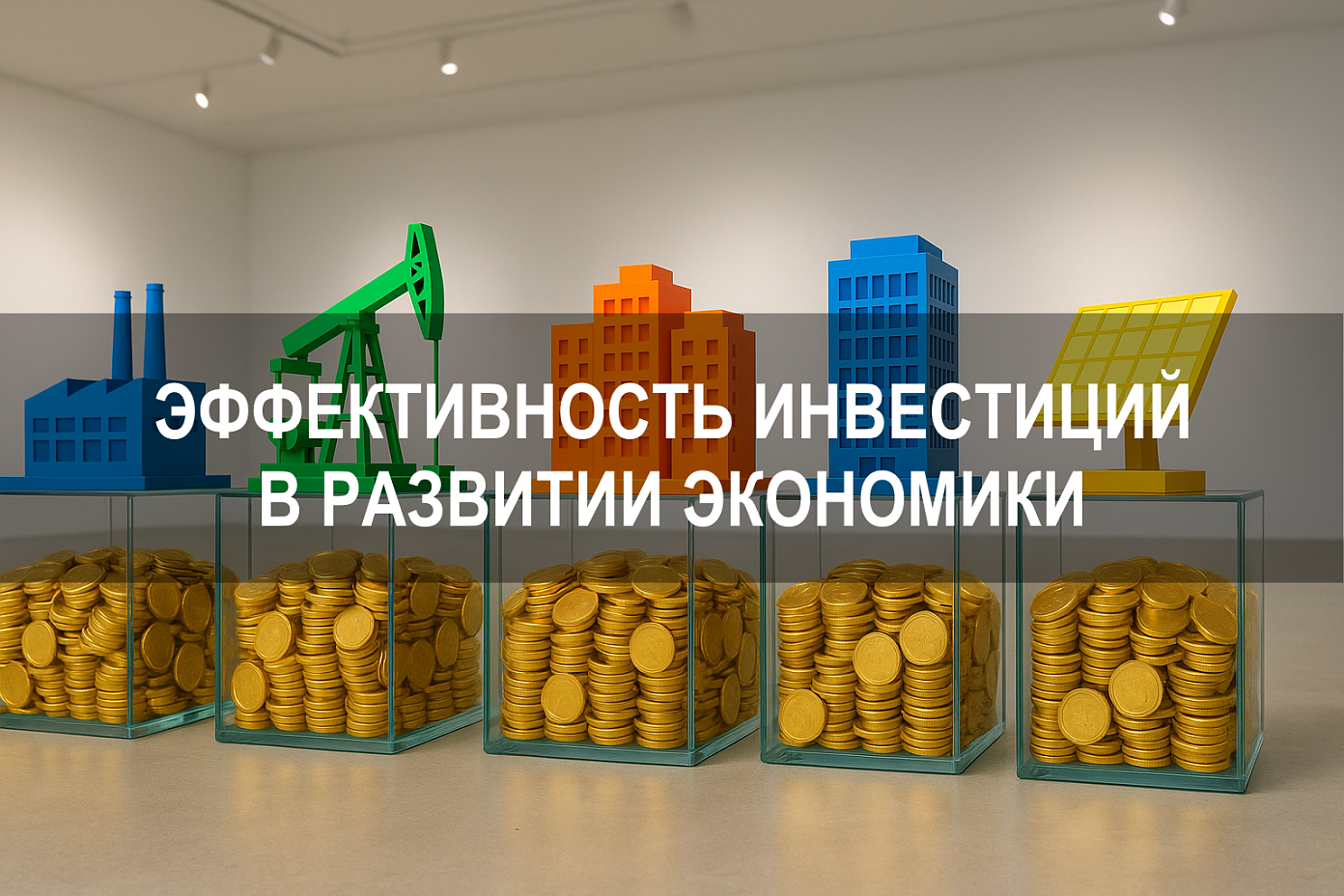 Эффективность государственных и частных инвестиций в развитии экономики