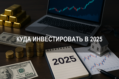 Куда инвестировать деньги в 2025 году: инструменты с потенциалом и сниженным риском