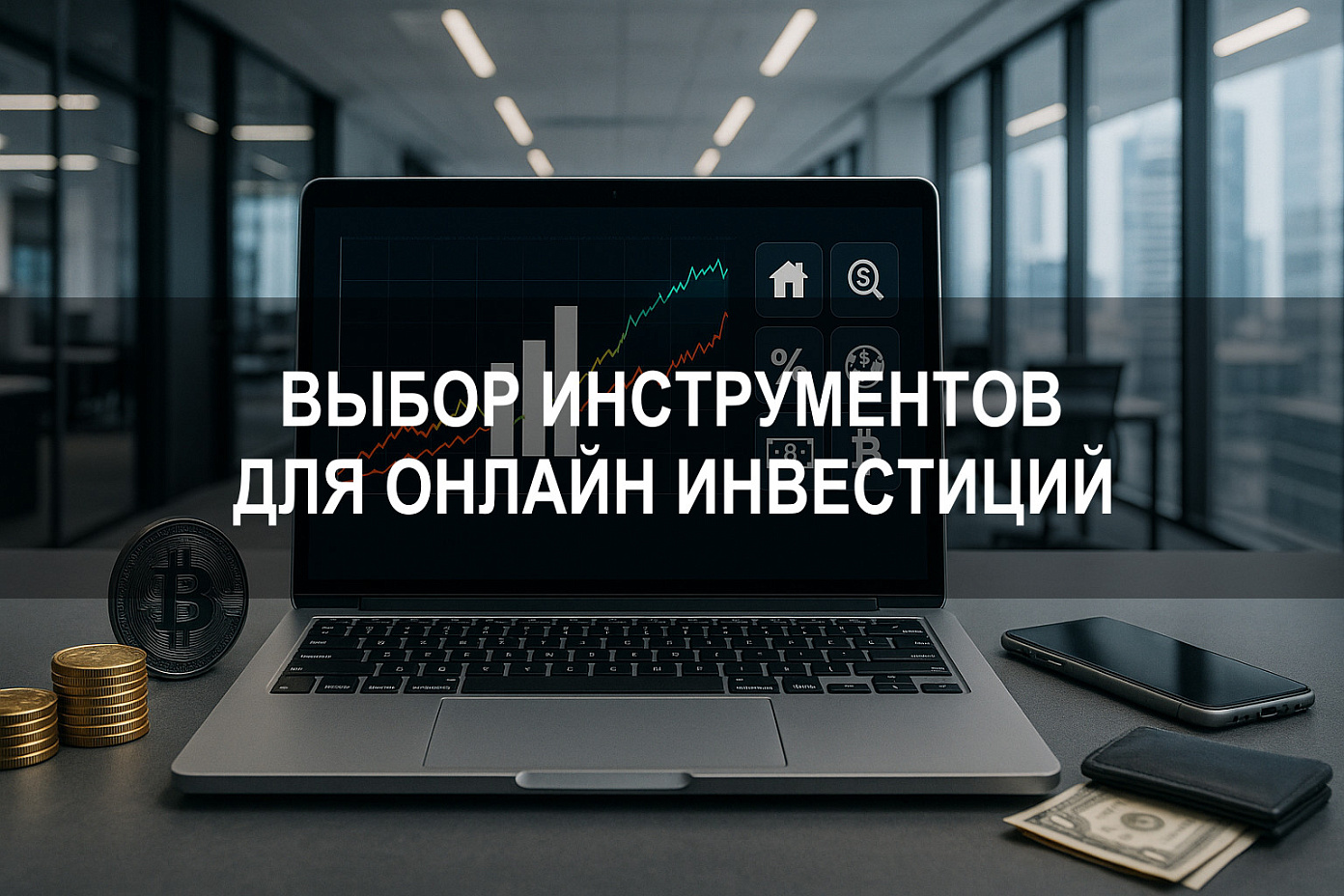Онлайн инвестиции: как начать инвестировать, открыть счёт и выбрать инструменты