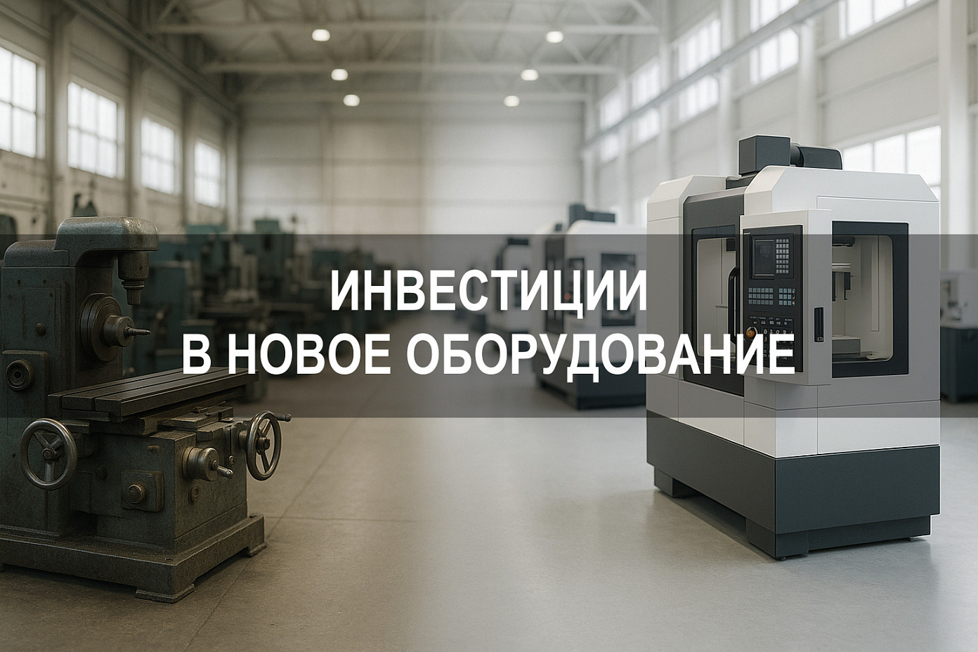 Инвестиции в новое оборудование: как снизить издержки и увеличить производительность