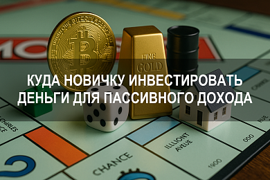 Куда инвестировать деньги для пассивного дохода новичку