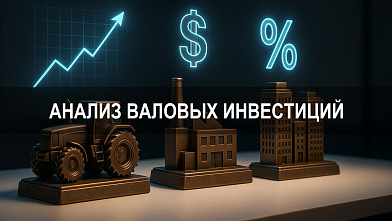 Анализ валовых инвестиций в основной капитал: динамика и структура