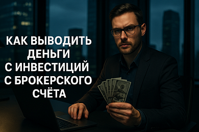 Как выводить деньги с инвестиций с брокерского счета