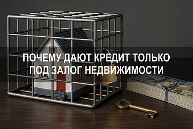 Почему дают кредит только под залог недвижимости
