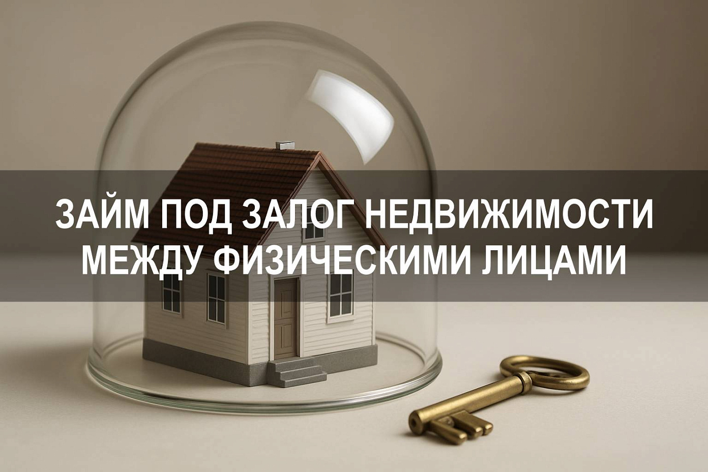 Как оформить займ под залог недвижимости между физическими лицами: договор займа между физическими лицами и защита капитала