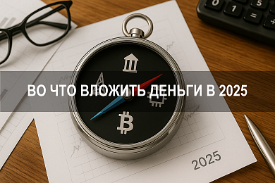 Во что вложить деньги в 2025 году, чтобы получить доходность выше банковских ставок