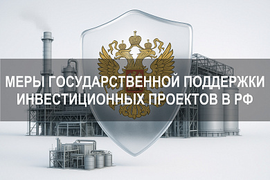 Меры государственной поддержки инвестиционных проектов и модернизации объектов в Российской Федерации