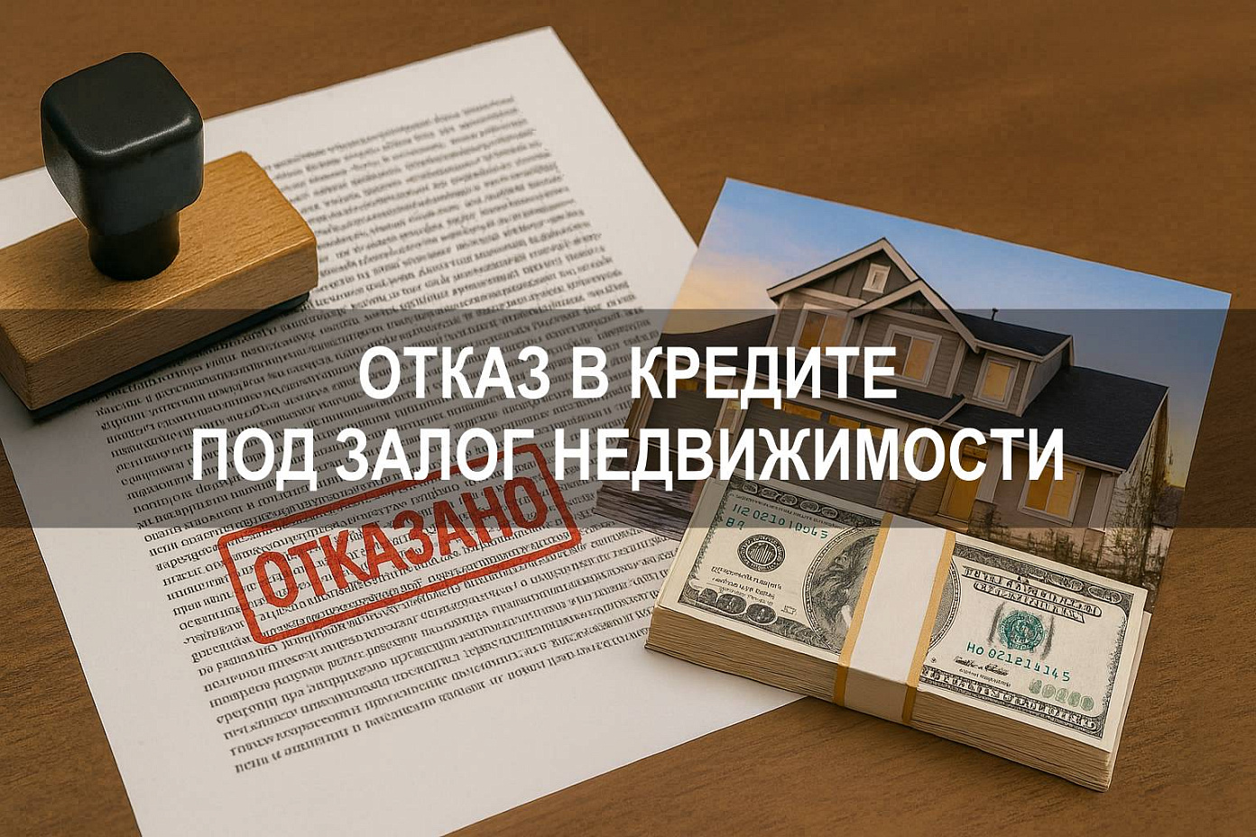 Почему отказывают в кредите под залог недвижимости и как действовать заемщику