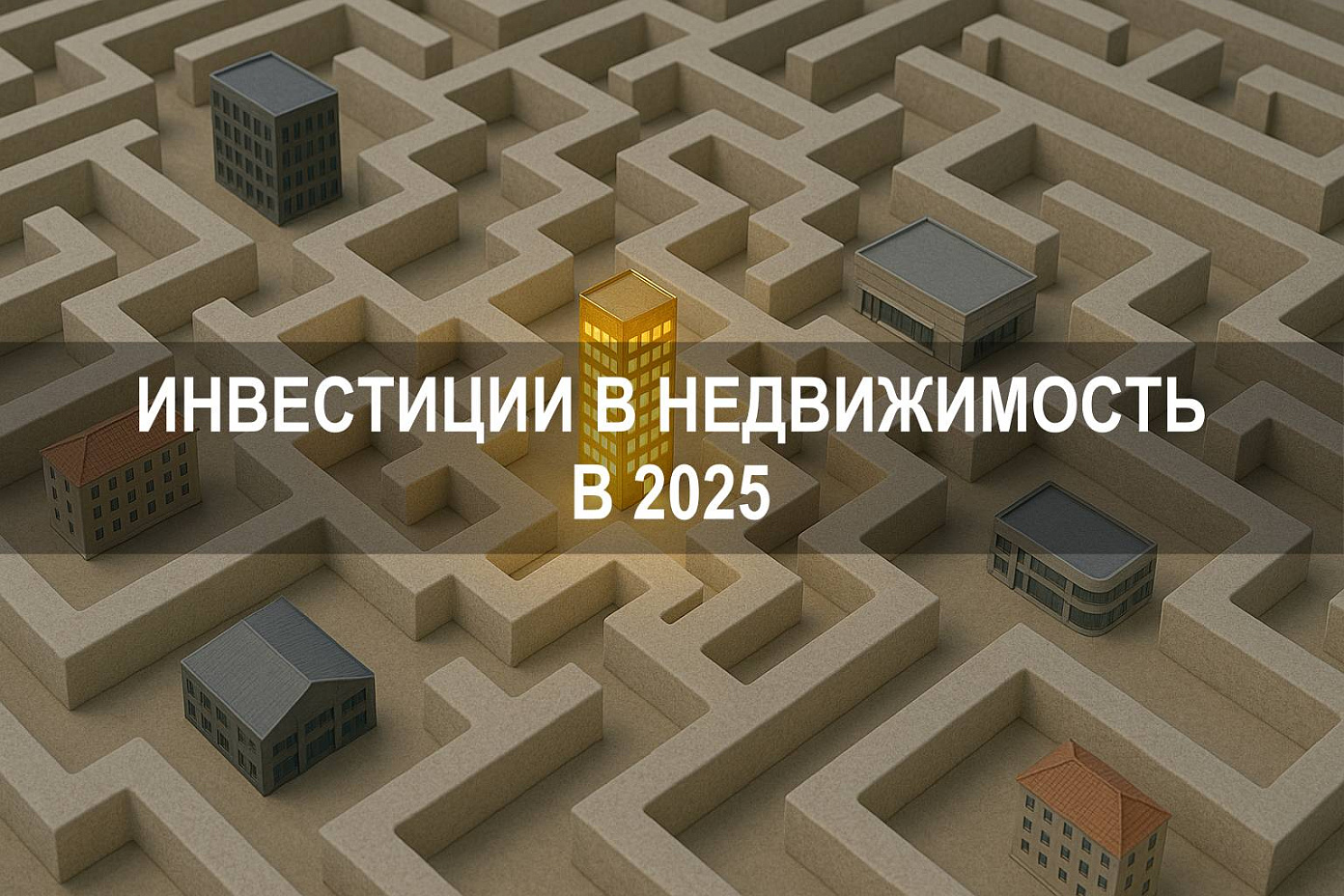 Куда инвестировать в недвижимость в 2025 году: варианты, риски, доходность