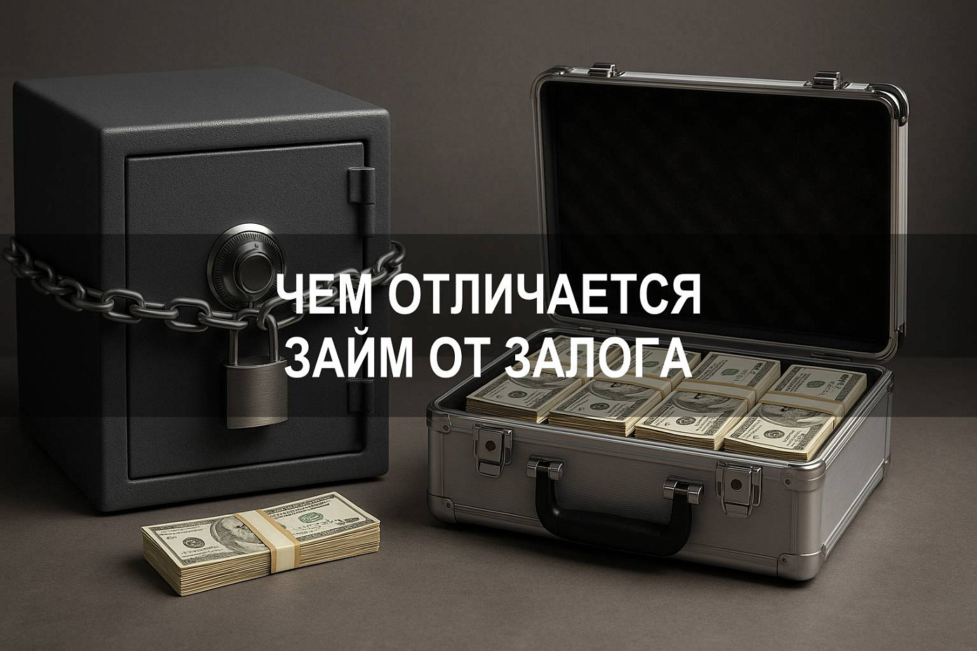 Чем займ отличается от залога и когда используется кредит под залог недвижимости