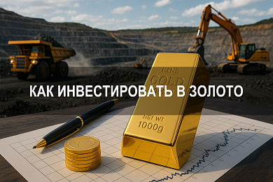 Как инвестировать в золото: инструменты, доходность, налоги