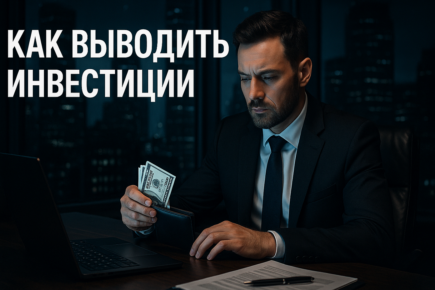 Как выводить инвестиции с брокерского счета на банковский счет