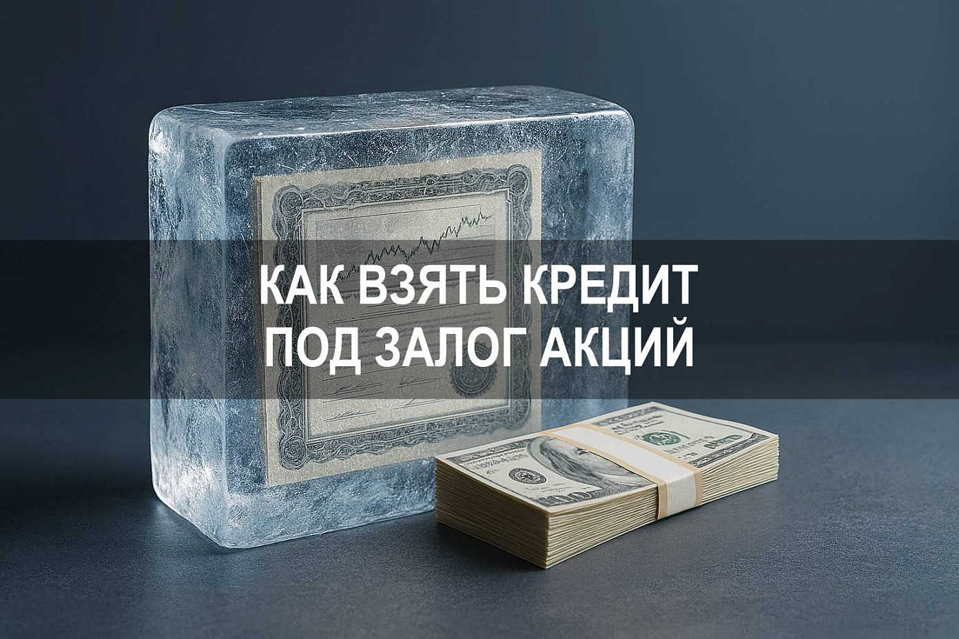Как взять кредит под залог акций: условия, риски и требования