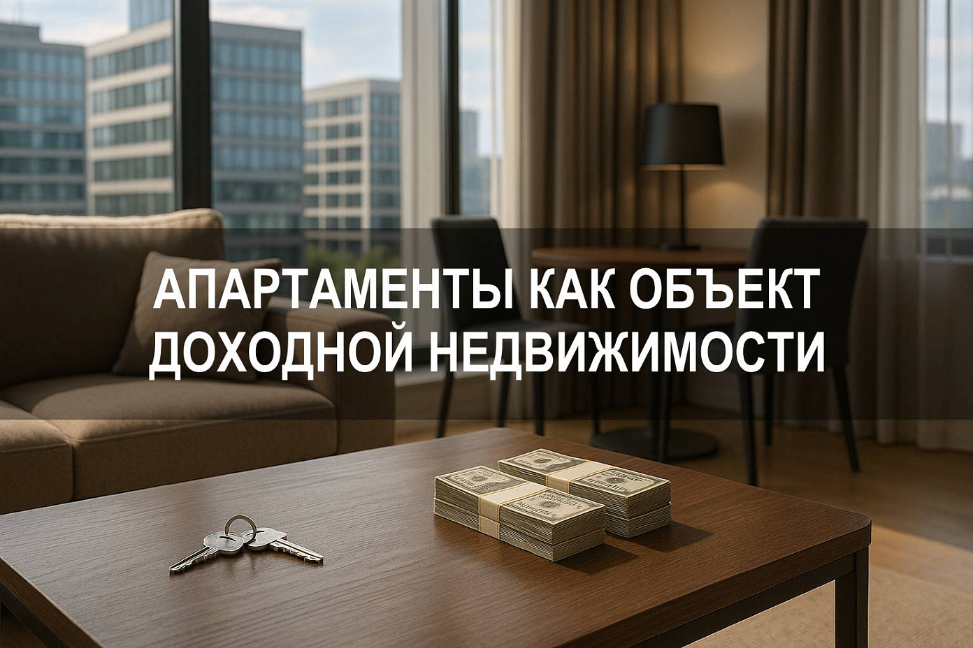 Апартаменты как инвестиция и объект доходной недвижимости