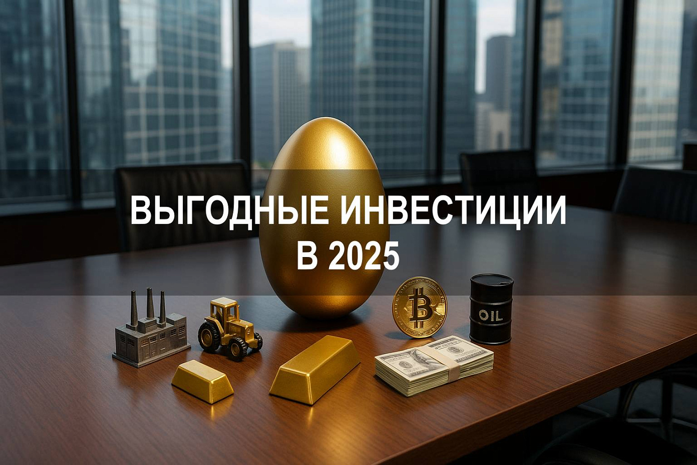 Во что выгодно инвестировать в 2025 году для максимальной доходности