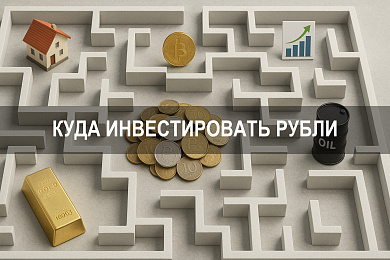 Куда инвестировать рубли: как вложить деньги с доходом и минимальными рисками