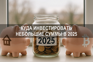 Куда инвестировать небольшие суммы денег в 2025 году