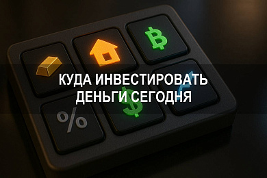 Куда инвестировать деньги сегодня: как вложить средства в 2025 с учётом рисков и доходности