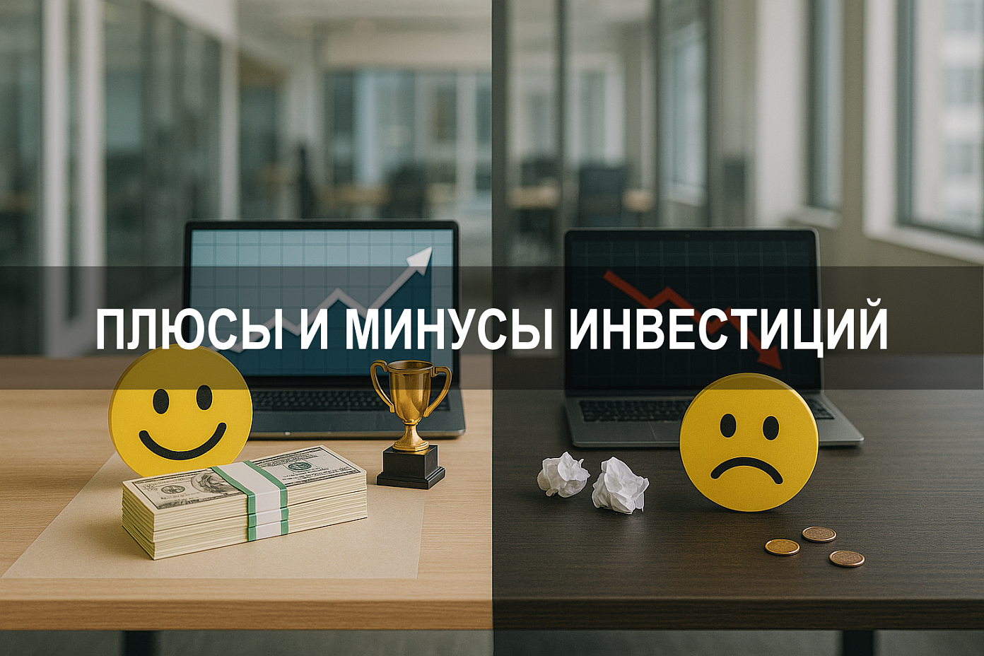 Плюсы и минусы инвестиций: что важно знать инвестору при вложении средств