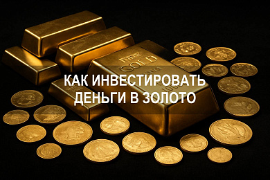 Как инвестировать деньги в золото: способы, налоги и расчёты