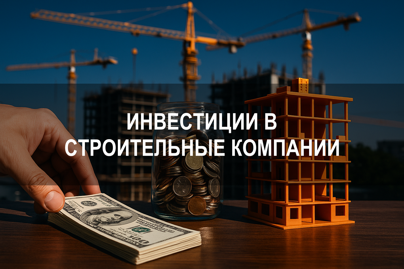 Инвестиции в строительные компании: как вложиться в недвижимость с доходностью и минимальными рисками