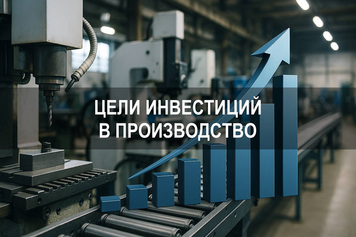 Ключевые цели инвестиций в производство и направления вложений средств