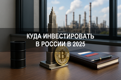 Куда инвестировать в России в 2025: надёжные решения на фоне ключевой ставки ЦБ