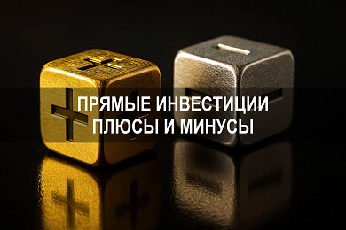 Прямые инвестиции: плюсы и минусы
