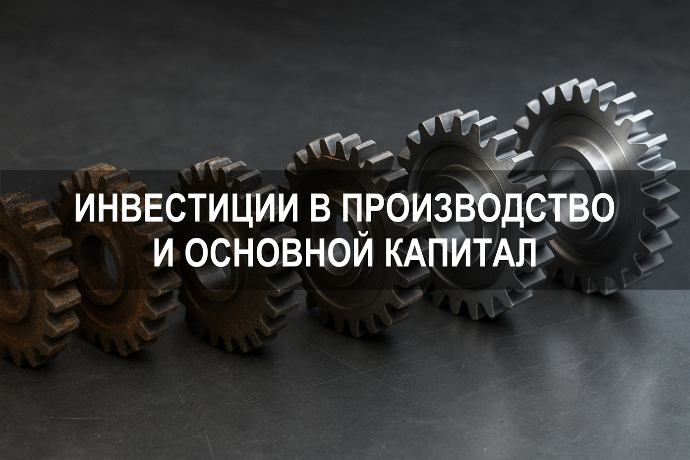 Инвестиции в производство и основной капитал: структура вложений в основное производство в 2024 году