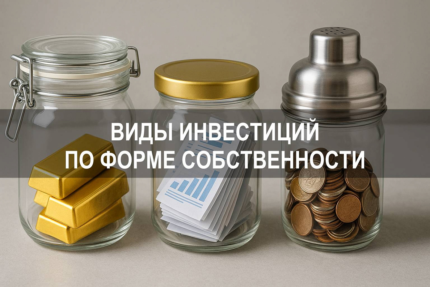 Виды инвестиций по форме собственности: государственные, частные, смешанные