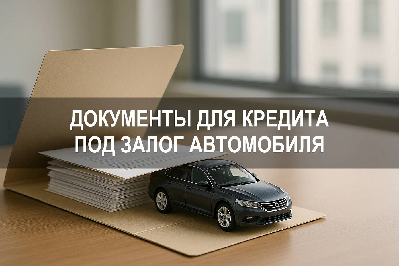 Какие документы нужны для кредита под залог автомобиля