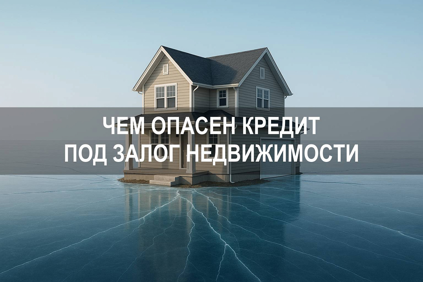 Чем опасен кредит под залог недвижимости